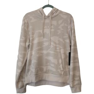 90° Degrees XL Camo Vintage White Hoodie